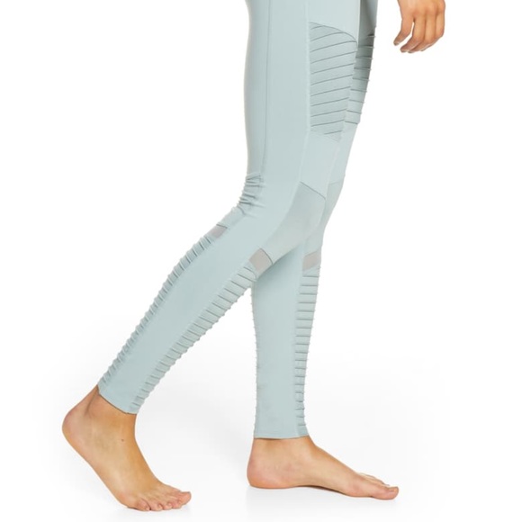 ALO Yoga High Waist Moto Leggings - Picture 2 of 3